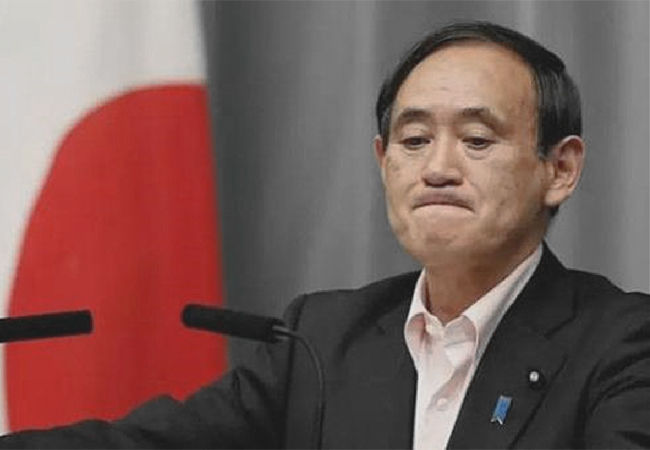 日媒：疫情应对遭批支持率下滑 菅义伟上台仅一年拟辞职