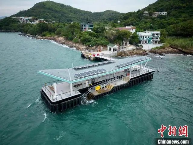 香港新南丫岛北角码头启用 结合创新和环保设计