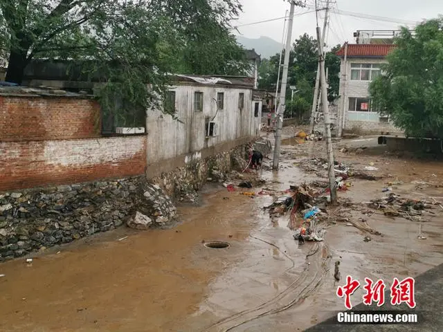 实探洪水退去后的北京村庄：一切正渐渐恢复